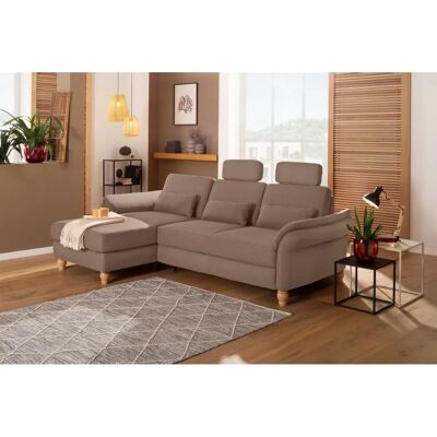HOME AFFAIRE Palace L-Form Sofa - Stoffsofa mit abnehmbaren Kissen HOME AFFAIRE Palace L-Form Sofa - Stoffsofa mit abnehmbaren Kissen