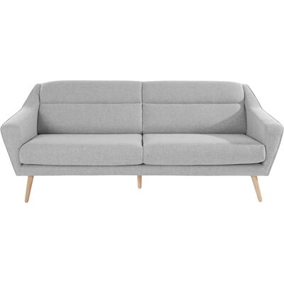 Andas Bille Hellgrau 3-Sitzer - Sofa Andas Bille Hellgrau 3-Sitzer - Sofa
