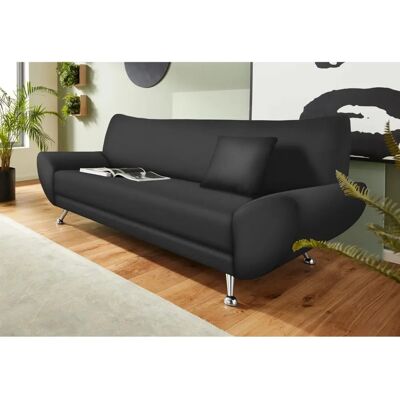 INOSIGN Saltare 3er-Sofa - Modern & Komfortabel, Schwarz INOSIGN Saltare 3er-Sofa - Modern & Komfortabel, Schwarz