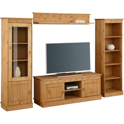 Home affaire Indra Beige Landhausstil Wohnwand - Kastenmöbel-Sets Home affaire Indra Beige Landhausstil Wohnwand - Kastenmöbel-Sets