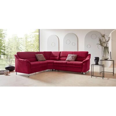 Places of Style Cardoso L-Form Sofa - Microfaser, Bordeaux, Langer Schenkel rechts Places of Style Cardoso L-Form Sofa - Microfaser, Bordeaux, Langer Schenkel rechts