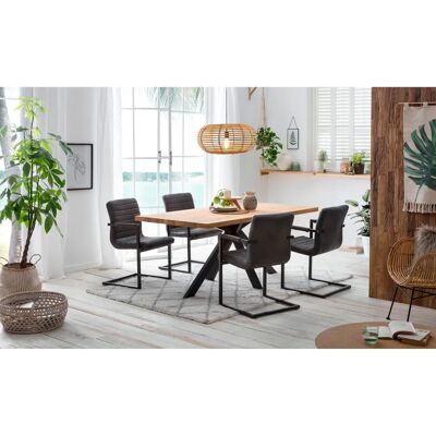 Home Affaire New York Rechteckiger Holz-Esszimmertisch - Esstisch Home Affaire New York Rechteckiger Holz-Esszimmertisch - Esstisch