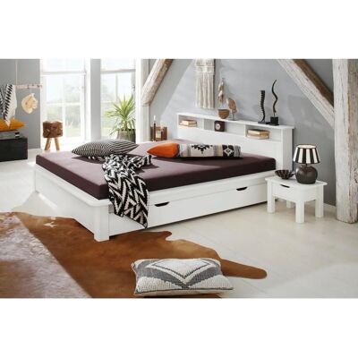 Home Affaire KERO Bett - Stauraum im Kopfteil - Bett, FSC Kiefernholz Home Affaire KERO Bett - Stauraum im Kopfteil - Bett, FSC Kiefernholz