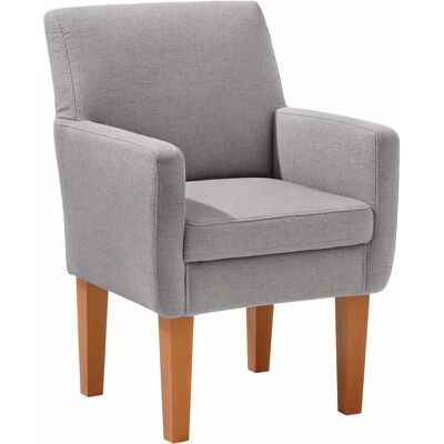 HOME AFFAIRE Fehmarn Sessel - Strukturstoff, Grau, 66x96x71 cm HOME AFFAIRE Fehmarn Sessel - Strukturstoff, Grau, 66x96x71 cm