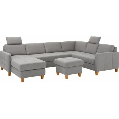 Home Affaire Earl U-Form Sofa - Modernes Design, Wandelsitz, 8 Plätze Home Affaire Earl U-Form Sofa - Modernes Design, Wandelsitz, 8 Plätze