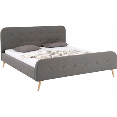Home Affaire Amrum Grau Polsterbett - Bett Home Affaire Amrum Grau Polsterbett - Bett