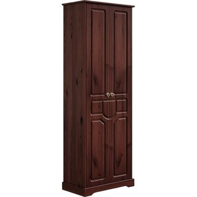 HOME AFFAIRE Klera Kleiderschrank - Massiv Kiefer, 67x187x37cm HOME AFFAIRE Klera Kleiderschrank - Massiv Kiefer, 67x187x37cm