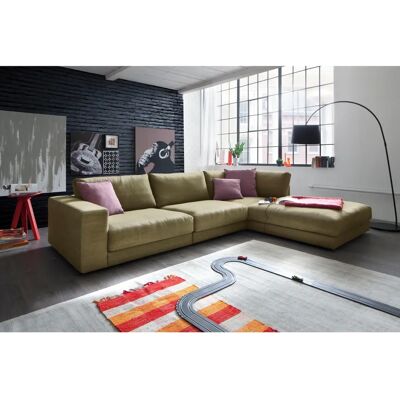 CANDY Enisa II L-Form Samtsofa - Sofa CANDY Enisa II L-Form Samtsofa - Sofa