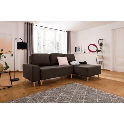INOSIGN Samu L-Form Sofa - Microfaser, Recamiere, Stauraum INOSIGN Samu L-Form Sofa - Microfaser, Recamiere, Stauraum