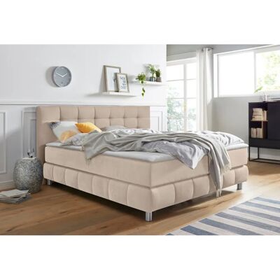 Andas Salo Samt-Boxspringbett - Bett Andas Salo Samt-Boxspringbett - Bett