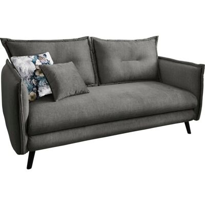 INOSIGN Lazio Veloursstoff 3-Sitzer Sofa - Sofa INOSIGN Lazio Veloursstoff 3-Sitzer Sofa - Sofa