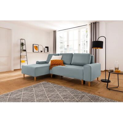 INOSIGN Samu L-Form Sofa - Samtoptik, Recamiere links, Stauraum INOSIGN Samu L-Form Sofa - Samtoptik, Recamiere links, Stauraum