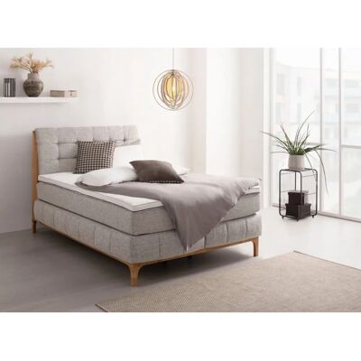 Otto Products Jelle - Recyceltes Stoff-Boxspringbett Otto Products Jelle - Recyceltes Stoff-Boxspringbett