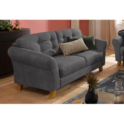 Home affaire Trondheim 2-Sitzer Sofa - Microfaser Anthrazit - Wohnzimmermöbel Home affaire Trondheim 2-Sitzer Sofa - Microfaser Anthrazit - Wohnzimmermöbel