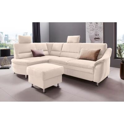 Places of Style Cardoso Microfaser Ecksofa - Beige - Sofa Places of Style Cardoso Microfaser Ecksofa - Beige - Sofa