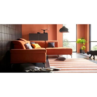 Places of Style Caluna L-Form orange (terra) Ecksofa Places of Style Caluna L-Form orange (terra) Ecksofa