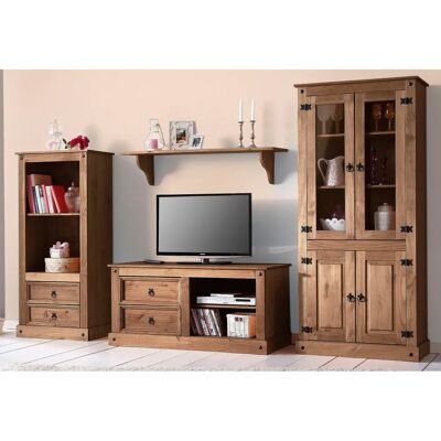 Home Affaire Vintage Vitrinenschrank - 81x38x177 cm Home Affaire Vintage Vitrinenschrank - 81x38x177 cm