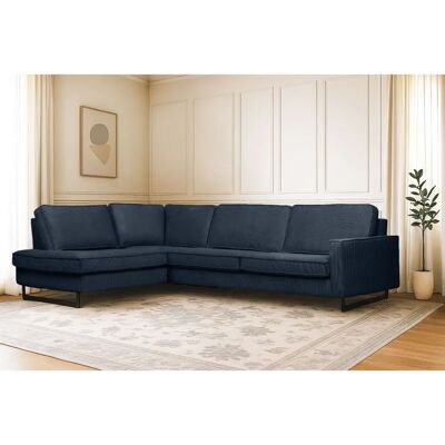 Places of Style Pinto 290cm Ecksofa blau - Sofa Places of Style Pinto 290cm Ecksofa blau - Sofa