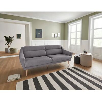Andas Bille Grau 3-Sitzer Sofa - Skandinavisches Design Andas Bille Grau 3-Sitzer Sofa - Skandinavisches Design