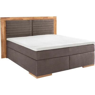 PLACES OF STYLE Cup Boxspringbett - Microfaser Anthrazit PLACES OF STYLE Cup Boxspringbett - Microfaser Anthrazit