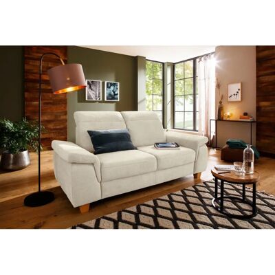 Home Affaire Dalia 2,5-Sitzer Beige Sofa - Microfaser Home Affaire Dalia 2,5-Sitzer Beige Sofa - Microfaser