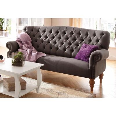 Home affaire Lord Braune Chesterfield Couch - 3-Sitzer Klassiker Home affaire Lord Braune Chesterfield Couch - 3-Sitzer Klassiker