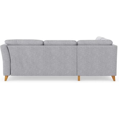 HOME AFFAIRE Trelleborg L-Form Sofa - Ecke, Silber, 5,5 Sitze HOME AFFAIRE Trelleborg L-Form Sofa - Ecke, Silber, 5,5 Sitze