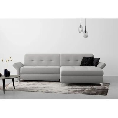 INOSIGN Maredo L-Form Sofa - 4-Sitzer, Grau Mikrofaser INOSIGN Maredo L-Form Sofa - 4-Sitzer, Grau Mikrofaser