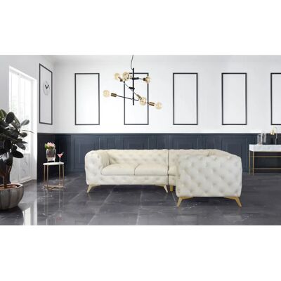 Leonique Glynis L-Form Samtsofa - Sofa Leonique Glynis L-Form Samtsofa - Sofa