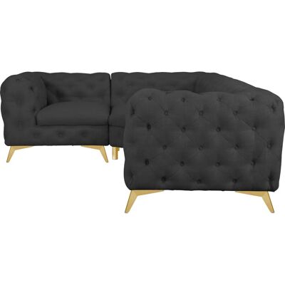 Leonique Glynis L-Form Sofa - Chesterfield Leonique Glynis L-Form Sofa - Chesterfield