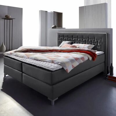 INOSIGN Coos Boxspringbett - Gepolstertes Kopfteil, 7-Zonen-Federkern INOSIGN Coos Boxspringbett - Gepolstertes Kopfteil, 7-Zonen-Federkern
