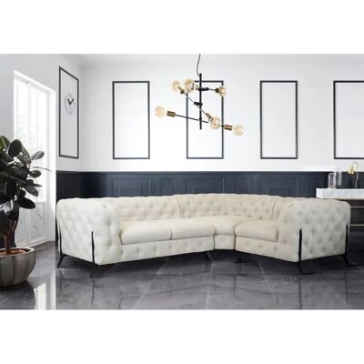 Leonique Amaury L-Form Sofa - Chesterfield Leonique Amaury L-Form Sofa - Chesterfield