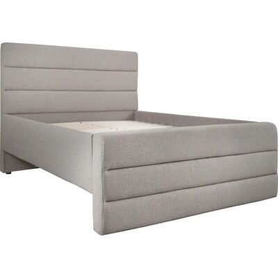 OTTO PRODUCTS Merrit Beiges Bett - Recyceltes Polyester, Holzrahmen, 140x200cm OTTO PRODUCTS Merrit Beiges Bett - Recyceltes Polyester, Holzrahmen, 140x200cm