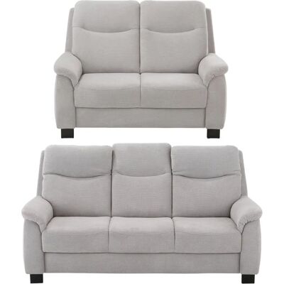 Home Affaire Boccaccio Silber Sitzgruppe - 3-Sitzer Home Affaire Boccaccio Silber Sitzgruppe - 3-Sitzer