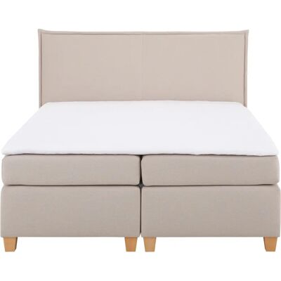 Home Affaire Houssay Beige Boxspringbett - Bett, 200x200 cm Home Affaire Houssay Beige Boxspringbett - Bett, 200x200 cm