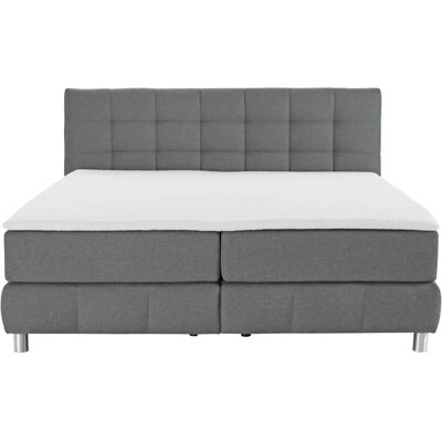 andas Salo Boxspringbett - Skandinavisch, Grau, H2, 2 Matratzen andas Salo Boxspringbett - Skandinavisch, Grau, H2, 2 Matratzen