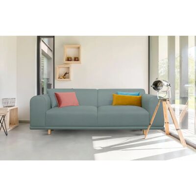 Andas Maroon 3-Sitzer Sofa - Skandinavisches Design Andas Maroon 3-Sitzer Sofa - Skandinavisches Design