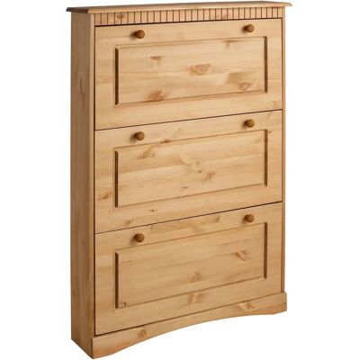 Home Affaire Rustic Schuhschrank - 9-11 Paar - Beige Home Affaire Rustic Schuhschrank - 9-11 Paar - Beige