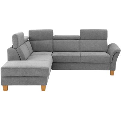 HOME AFFAIRE Conville L-Form Sofa - Grau, mit Bettfunktion & Stauraum HOME AFFAIRE Conville L-Form Sofa - Grau, mit Bettfunktion & Stauraum