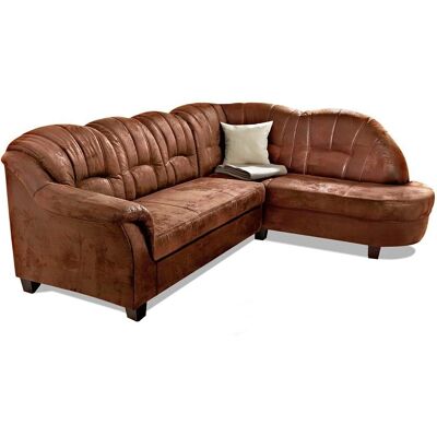HOME AFFAIRE Budapest Ecksofa - Microfaser, Braun HOME AFFAIRE Budapest Ecksofa - Microfaser, Braun