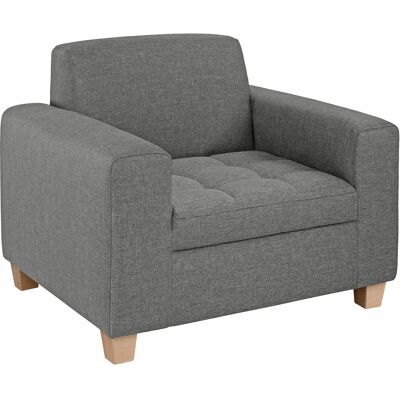 Sessel HOME AFFAIRE Corby - Grau - Hoher Sitzkomfort - Wohnzimmer Sessel HOME AFFAIRE Corby - Grau - Hoher Sitzkomfort - Wohnzimmer
