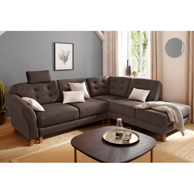 Home AFFAIRE Trondheim L-Form Sofa - Microfaser - 260cm Home AFFAIRE Trondheim L-Form Sofa - Microfaser - 260cm