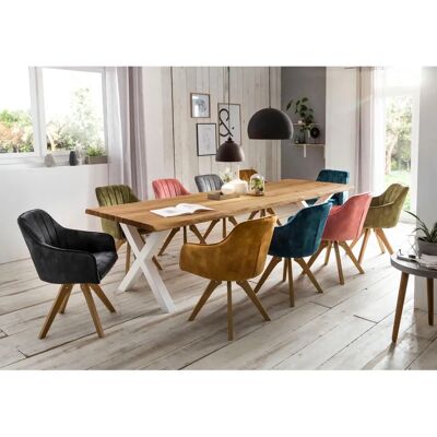 HOME AFFAIRE Tristan Rechteckiger Esstisch aus Eiche - Esstisch HOME AFFAIRE Tristan Rechteckiger Esstisch aus Eiche - Esstisch