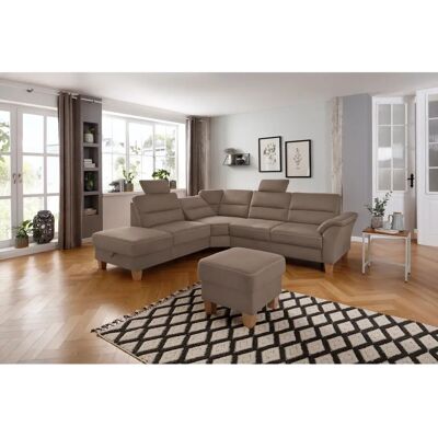 HOME AFFAIRE Soleo L-Form Sofa - Relax, Microfaser, Braun HOME AFFAIRE Soleo L-Form Sofa - Relax, Microfaser, Braun