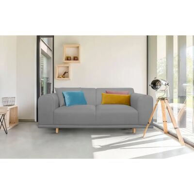 Andas Maroon 2-Sitzer Sofa - Skandinavisches Design Andas Maroon 2-Sitzer Sofa - Skandinavisches Design