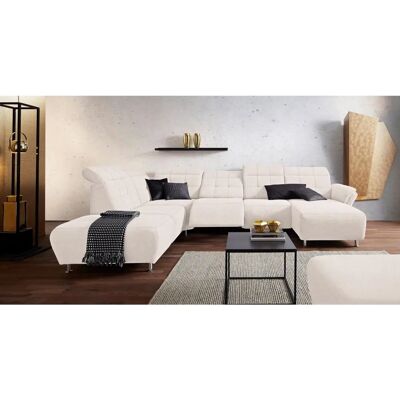 PLACES OF STYLE Manhattan U-Form Beiges Sofa - Wohnlandschaft PLACES OF STYLE Manhattan U-Form Beiges Sofa - Wohnlandschaft