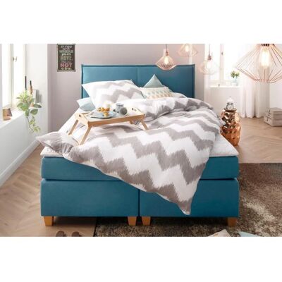 HOME AFFAIRE Houssay Petrol Boxspringbett - Bett HOME AFFAIRE Houssay Petrol Boxspringbett - Bett