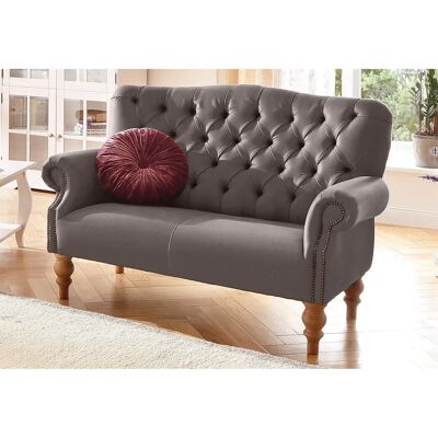 Home Affaire Lord Chesterfield Sofa - 2-Sitzer, Microfaser Lederoptik, Zeitloses Design Home Affaire Lord Chesterfield Sofa - 2-Sitzer, Microfaser Lederoptik, Zeitloses Design