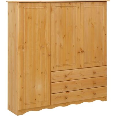 HOME AFFAIRE Minik Kleiderschrank - 3 Schubladen, 140x140x35cm HOME AFFAIRE Minik Kleiderschrank - 3 Schubladen, 140x140x35cm