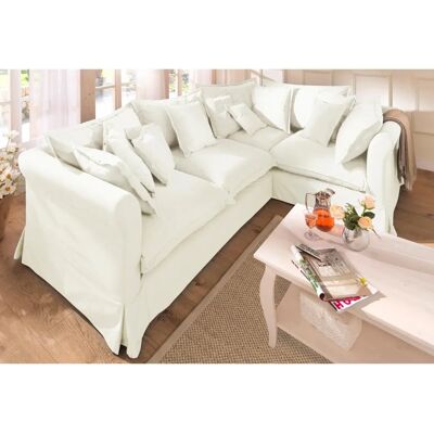 Home affaire Luise L-Form Sofa - Webstoff, Beige, 275cm Home affaire Luise L-Form Sofa - Webstoff, Beige, 275cm